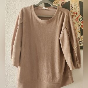 Women's Tan Sweater